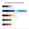 tank top color chart - Labrador Gifts