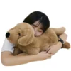 40cm 80cm Simulation Labrador Plush toy Stuffed Lifelike Dog Animals Toy Soft Dog Pillow Hug Message - Labrador Gifts