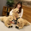 Cute Dog Plush Toy Lifelike Labrador Puppy Soft Doll Stuffed Reallife Animal Lying Position Dog Pillow 1 - Labrador Gifts