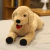 Cute Dog Plush Toy Lifelike Labrador Puppy Soft Doll Stuffed Reallife Animal Lying Position Dog Pillow 3 - Labrador Gifts